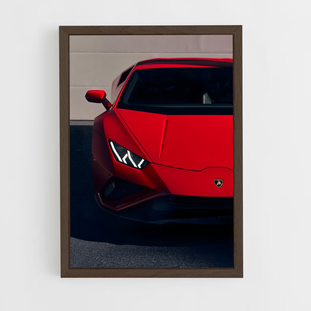 Poster Huracan evo rwd – affiche Lamborghini (vue 5)
